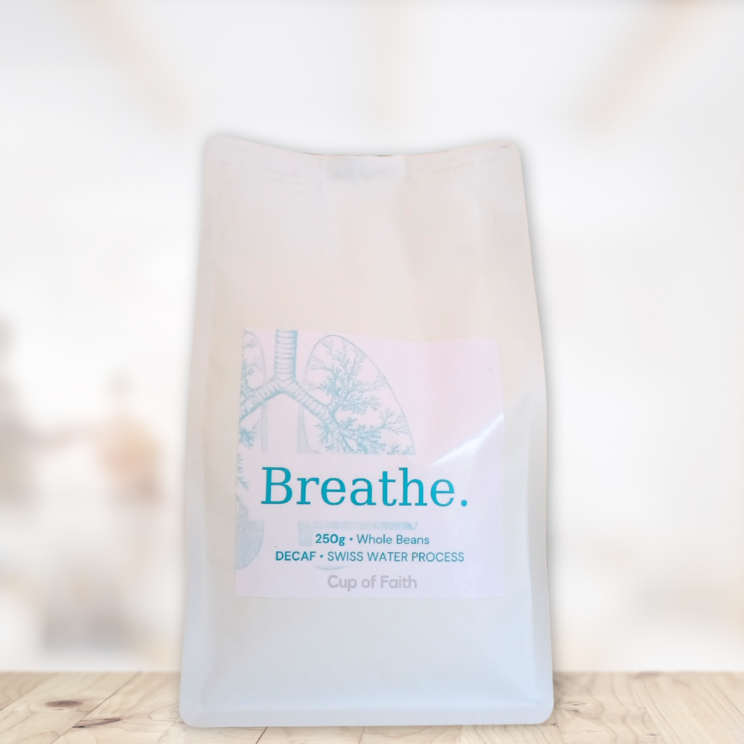 Breathe: Swiss Water Processed Decaffeinated Coffee Beans